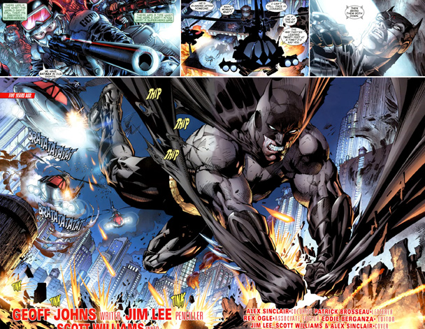 Justice League Remixed, pages 1 and 2