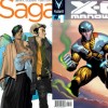 Saga 1 and X-O Manowar 1 cover